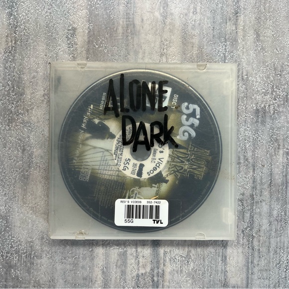 Alone In The Dark Disc 1 & Disc 2 - Sony Playstation 1 PS1 PSX - Game Discs only - Picture 4 of 5